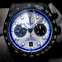 2025 Tudor Black Bay Chrono "Carbon 25" 42MM White Dial Rubber Strap (79377KN) – Image 2