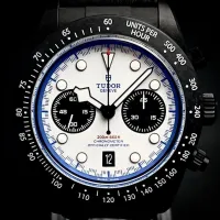 2025 Tudor Black Bay Chrono "Carbon 25" 42MM White Dial Rubber Strap (79377KN) – Image 1