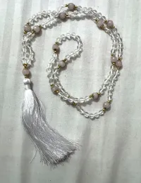 059 Himalayan Crystal Quartz with Rose Quartz – Image 3