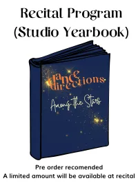 2026 Recital Program – Image 1