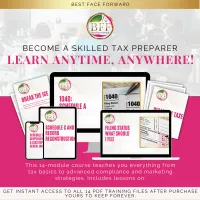 Complete Professional Tax Preparer Training – 14-Module Course (Digital Download) – Image 1