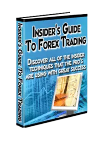 Insiders Guide to Forex Trading – Image 1