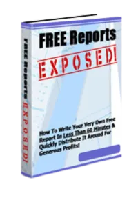 Free Reports Exposed – Image 1