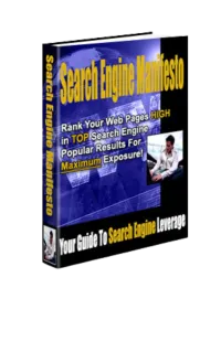 Search Engine Manifesto – Image 1