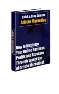 Quick and Easy Guide to Article Marketing – Image 1