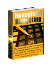 Household Budgeting – Image 1