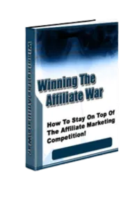 Winning the Affiliate War – Image 1
