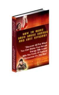 How to Make Your House Energy and Cost Efficient – Image 1