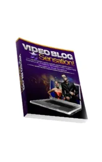 Video Blog Sensation – Image 1