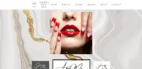 Premium Salon Website - White Marble – Image 1