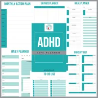Tidy Lives ADHD Life Planner – Image 1