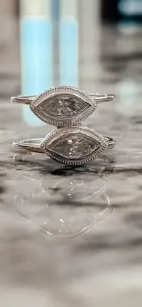 Double Marquise Smart Ring Jacket – Image 3