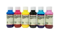 MW0465-0467 AND MW2445-2446 Pigment Ink Hansol 100ml Color Variations – Image 2