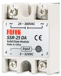 MW1457 Relay Solid State (Ssr) 25A Input 3-32Vdc Output 24-380Vac – Image 2