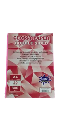 MW2390 Photo Paper Dsglossy 300Gsm Mw A4 20S – Image 2