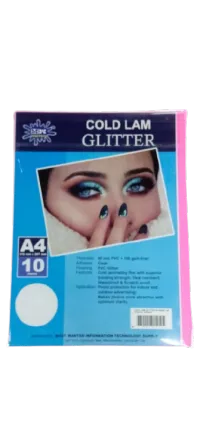 MW2347 Cold Lam Glitter A4 80Mic 10S – Image 3