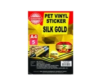 MW1840 AND MW1850 Vinyl Sticker Pet Silk A4 5S Color Variations – VINYL STICKER PET SILK GOLD A4 5S MW1840