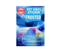 MW1848 Vinyl Sticker Pet Frosted A4 5S – Image 2