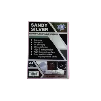 MW0255-0256 Sandy Silver PET Vinyl Printable Sticker Paper A4 (10 Sheets) – Image 3