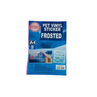 MW1848 Vinyl Sticker Pet Frosted A4 5S – Image 3