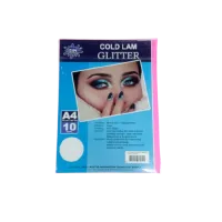 MW2347 Cold Lam Glitter A4 80Mic 10S – Image 1