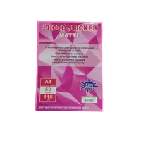 MW2481 Matte Photo Sticker Paper A4 (50 Sheets, 115 GSM) – Image 1