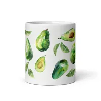 Avo Good Day Watercolor Mug – Image 4