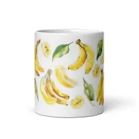 Bananas About You Watercolor Mug – Image 4