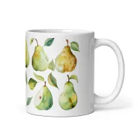 Perfectly Pear-fect Watercolor Mug  – Image 5