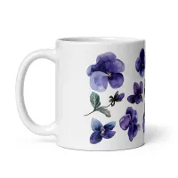 Violet Whispers Watercolor Mug – Image 6