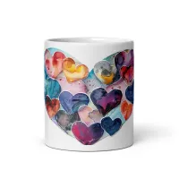 Heartfelt Sips Watercolor Mug – Image 4