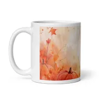 Happy Pumpkin Spice Watercolor Mug – Image 5