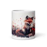 Wanderfox Watercolor Mug  – Image 4