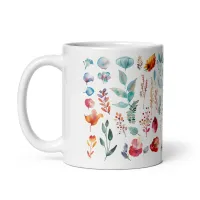 Bloom & Sip Watercolor Mug  – Image 5
