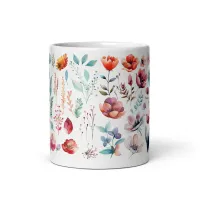 Bloom & Sip Watercolor Mug  – Image 4