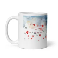Stars, Stripes & Sips – Watercolor USA Flag Mug – Image 6