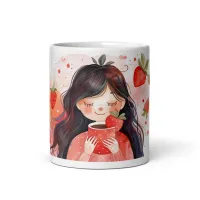 Berry Happy Watercolor Mug – Image 4