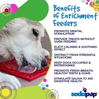 Christmas Tree Design "Peace" Enrichment Lick Mat – Image 4