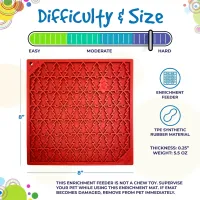 Christmas Tree Design "Peace" Enrichment Lick Mat – Image 2