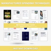 MANUFACTURED SPENDING TECHNIQUES - BLUE – Image 2