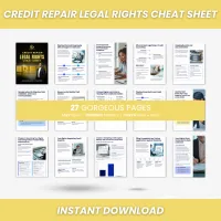 Credit Repair Legal Rights Cheat Sheet – Image 2