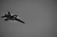 Precision Flight - Jet 5 – 8"x10", Black and White