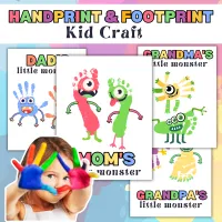 Little Monsters - Hand & Footprint Art – Image 1