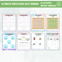 Ultimate Preschool Busy Binder – Image 8