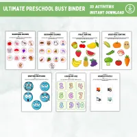 Ultimate Preschool Busy Binder – Image 4