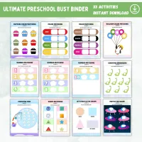 Ultimate Preschool Busy Binder – Image 3