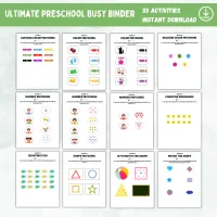 Ultimate Preschool Busy Binder – Image 9