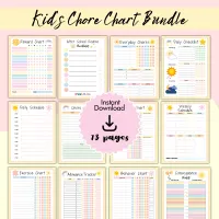 Kids Chore Chart Bundle – Image 1