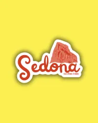 Sedona Red Rocks Sticker - Arizona Mountian – Image 1