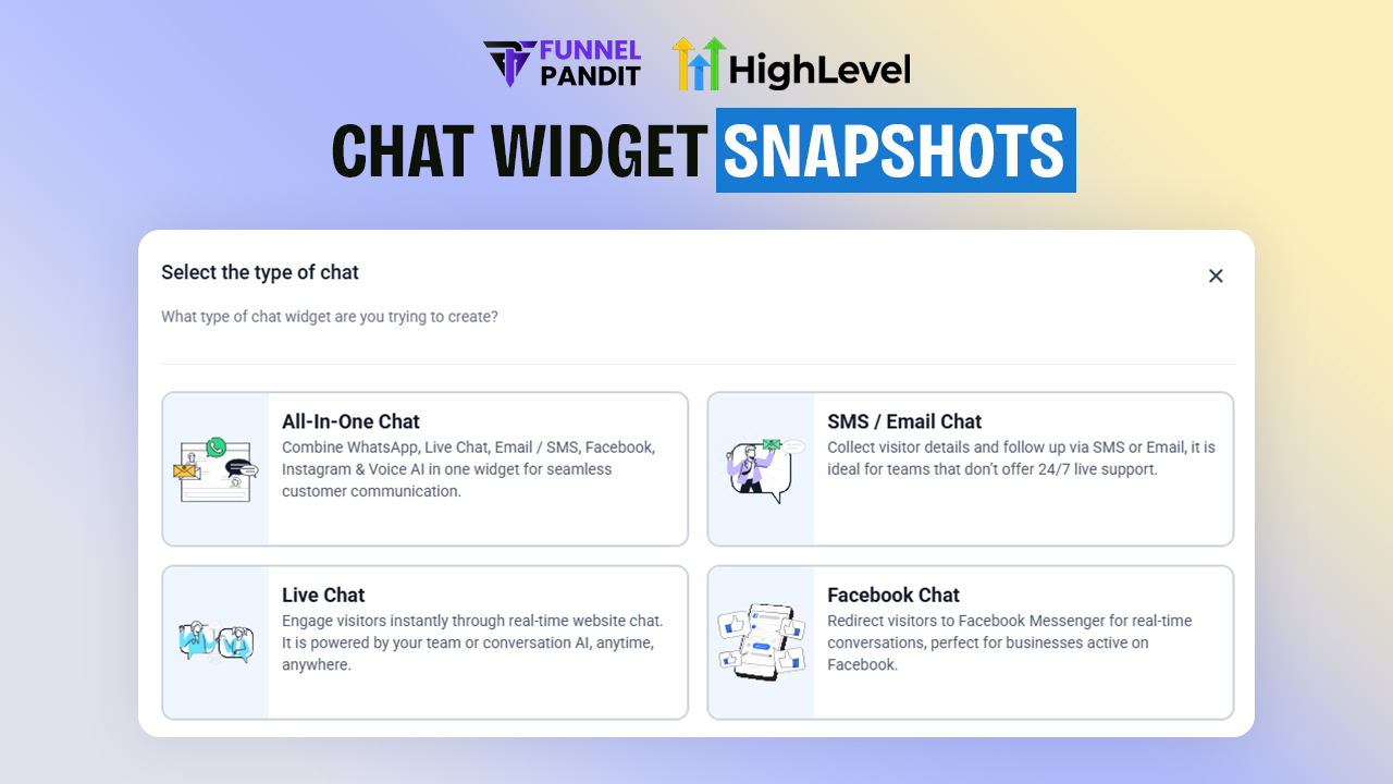 Chat Widget Funnel Pandit – Image 1